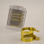 Bonade Alto Sax Inverted Ligature - Gold