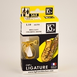 BG Alto Sax Tradition Ligature Gold Lacquer