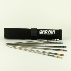 Grover Alloy 303 Standard Triangle Beater Set w/ Case