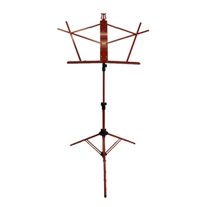 On Stage Tubular Music Stand - Red