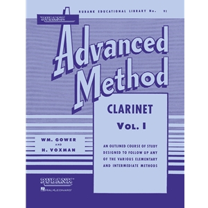 Rubank Advanced Method Clarinet Vol. 1