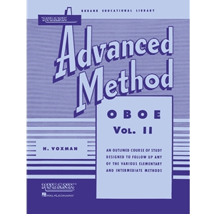 Rubank Advanced Method Oboe Vol. 2