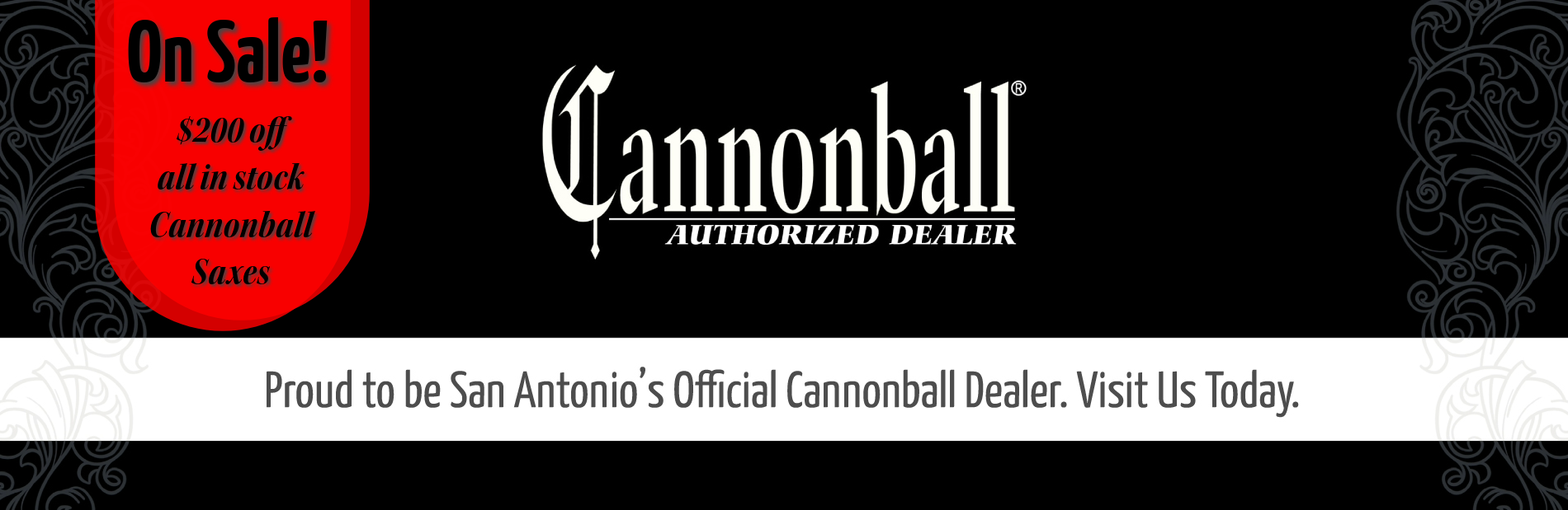 Cannonball musical instruments on sale now